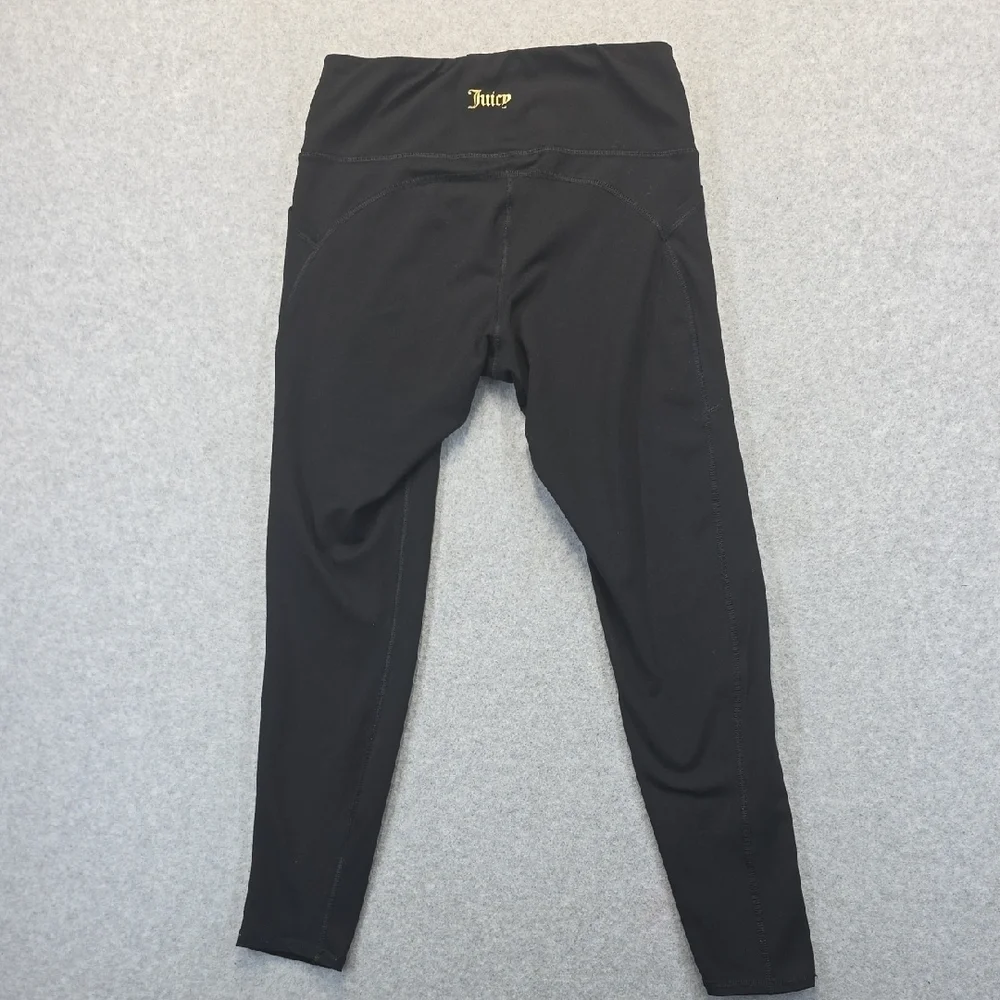 Juicy Couture Sport Black High Rise Leggings Size M